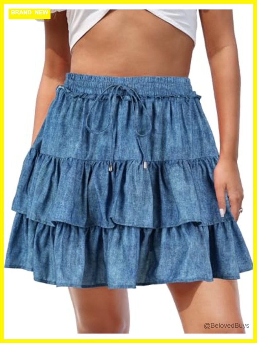 Women's Athletic Tennis Skort Mini A-Line Skirt with Built-in Shorts